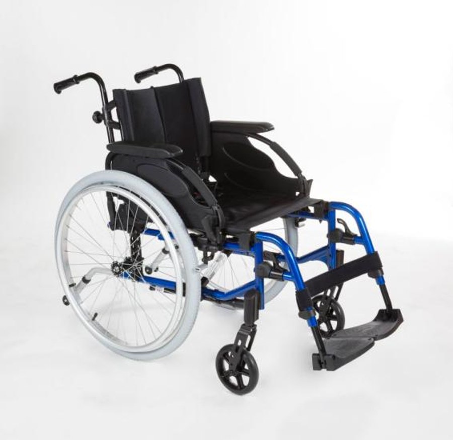 Action 3 NG wheelchair, reclining comfort configuration