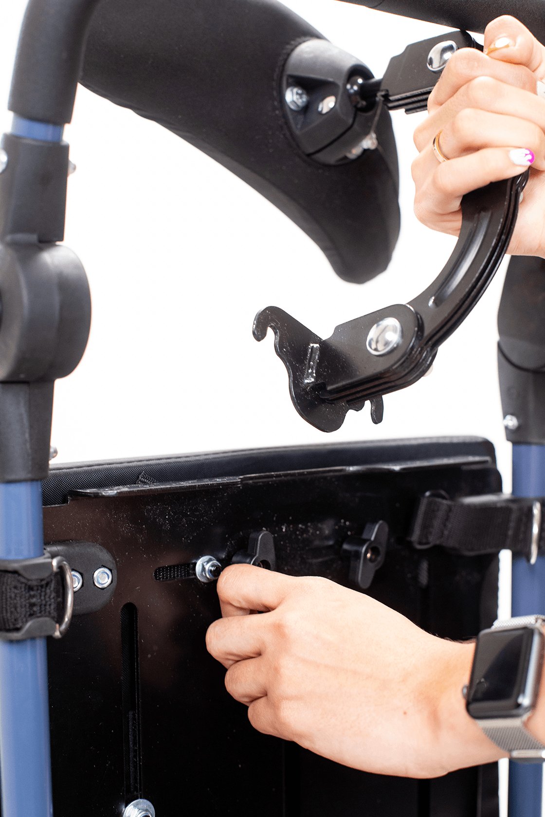Cub headrest bracket removal detail