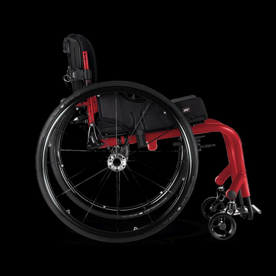 Nitrum active wheelchair, rear view