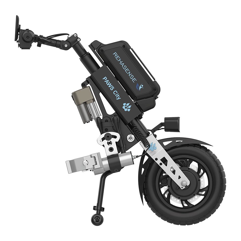 PAWS City power add-on, right side profile
