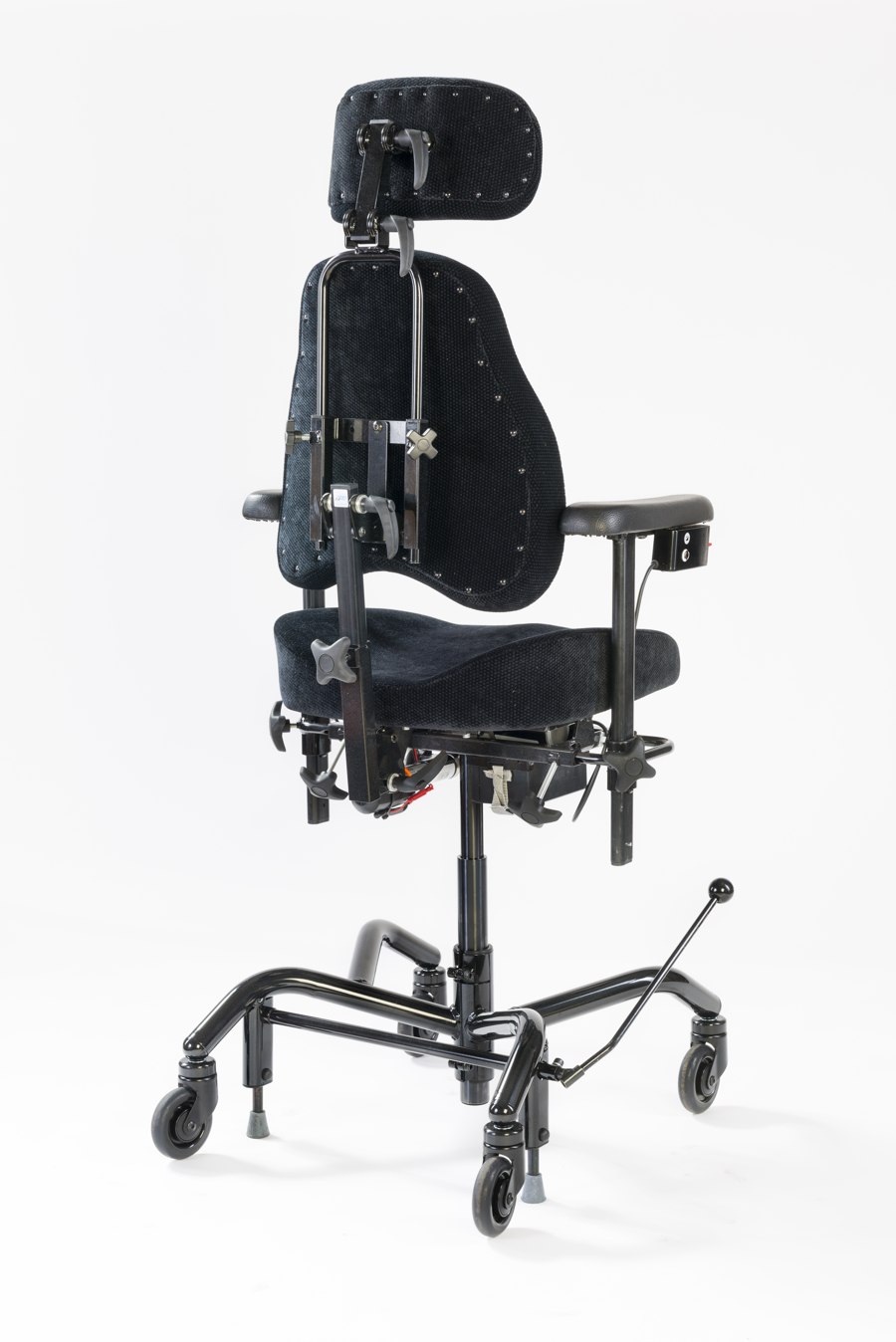 REAL 9100 electric independence chair, rear view