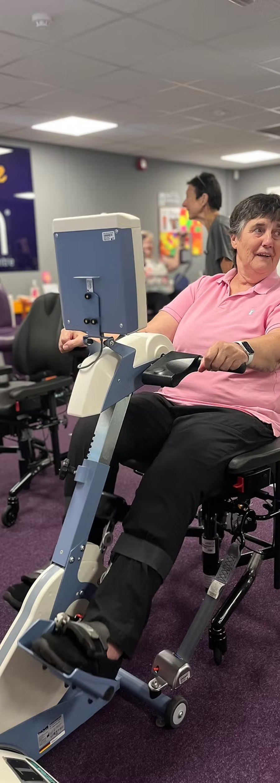 Ergo Therapy Bike Chair, side view